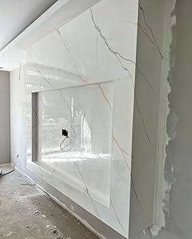 To media wall in classic marble